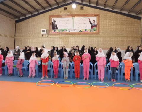 جشن سواد حرکتی اصلاحی ورزشی دختران گلمان بمناسبت میلاد با سعادت حضرت زهرا (س)روز مادر
